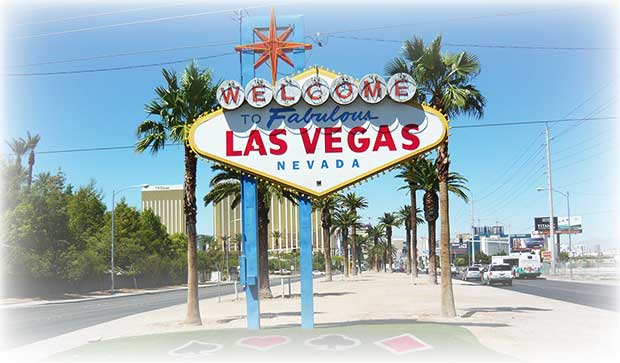 Welcome to Fabulous Las Vegas - skylten
